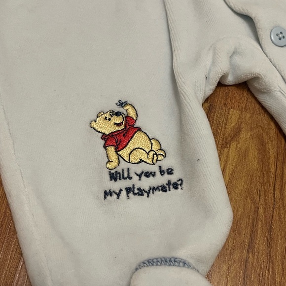 Disney Footie with Pooh Bear Embroidery - Picture 4 of 7